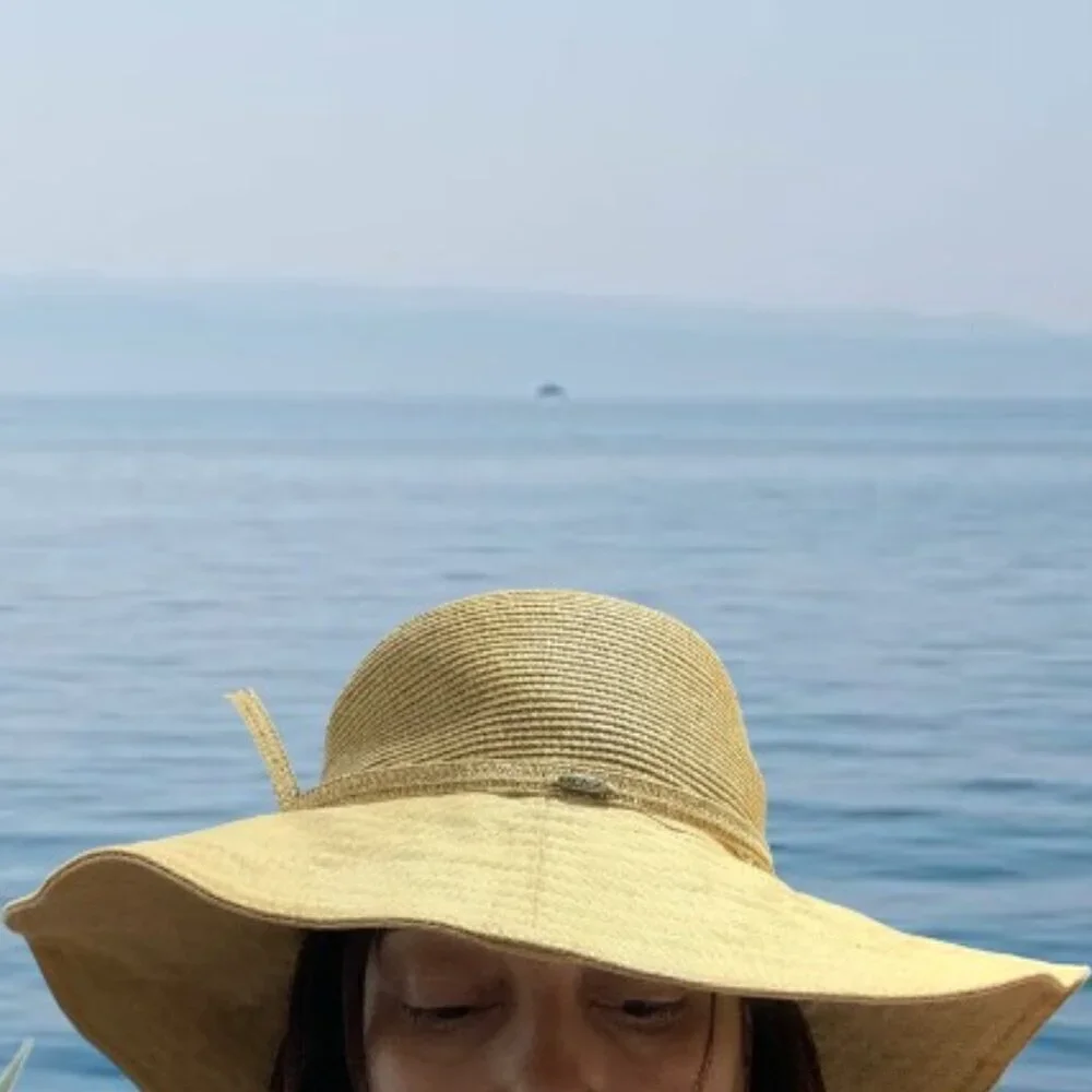 Scala Collezione Tan Sun Beach Hat